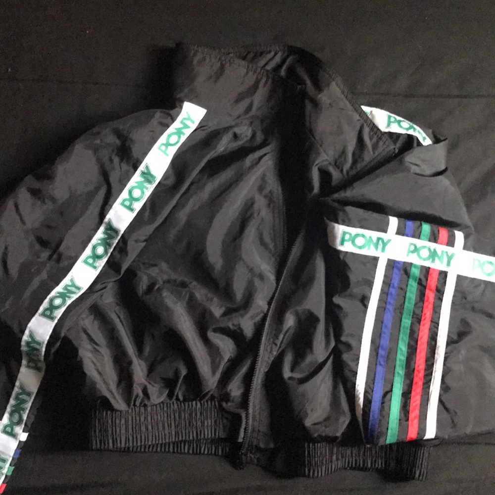 FOREVER 21 X PONY Black Jacket